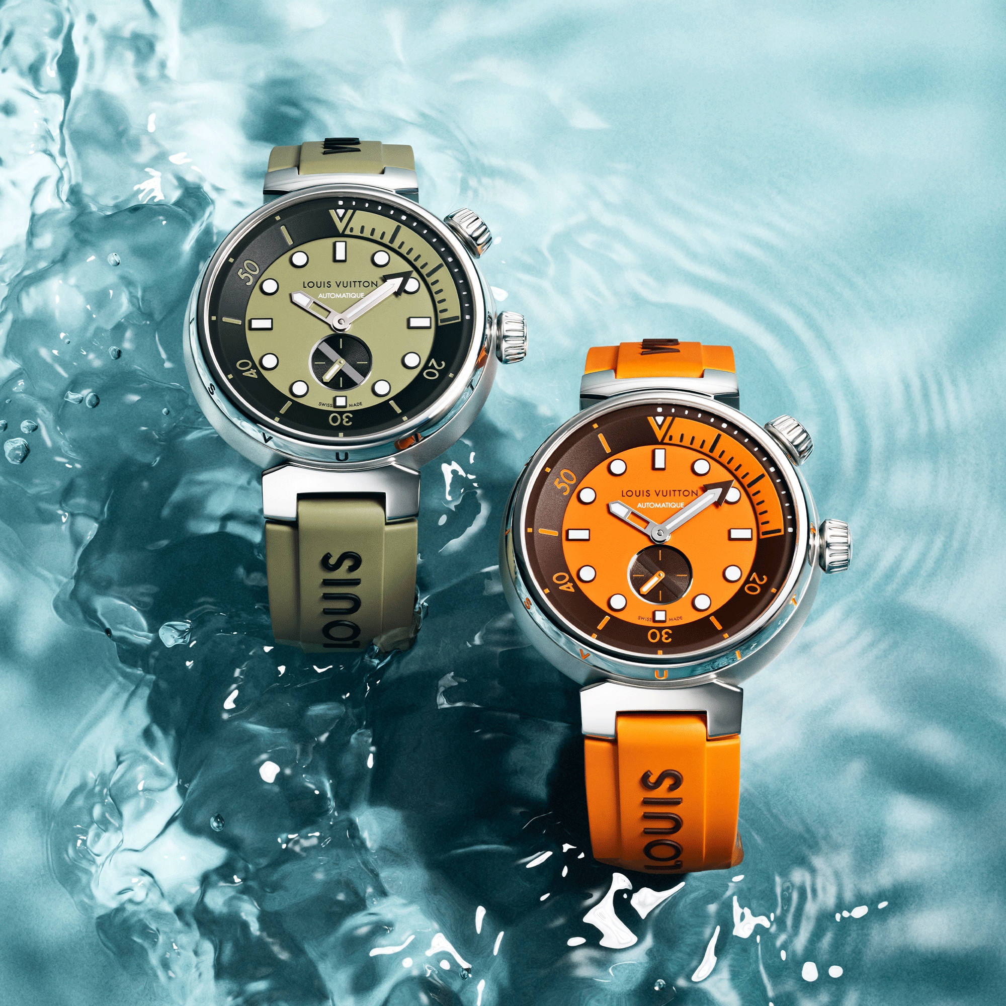 Tambour Street Diver, Automatic, 44mm, Steel - All Watches | Louis